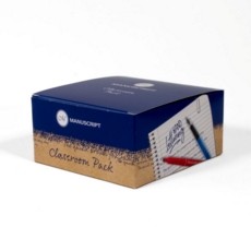 Manuscript Handwriting Pens - Tub of 40 Blue