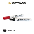 OTTIMO Drywipe Markers Chisel Tip Assorted Colours