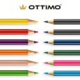 OTTIMO Colouring Pencils Assorted Colour Pk288