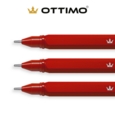 OTTIMO Medium Ball Pens Red
