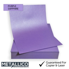Certificate Metallico A4 Purple Sapphire