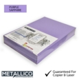 Certificate Metallico A4 Purple Sapphire