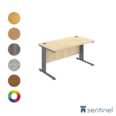 Sentinel R Cantilever Rectangl W/Stn 1400mm Cable Mgd