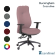 Buckingham Executive Chair C/W Adj Arms
