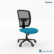 Debden High Back Operator Chair with Mesh Back