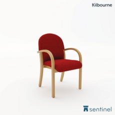 Kilbourne Beech Visitor and Conference Arm Chair