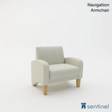 Navigation Armchair for Break -Out and Reception areas