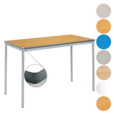 1200x600mm Fully Welded Classroom Table PU Edge 530mmH