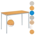 1200x600mm Fully Welded C lassroom Table PVC Edge 530mmH