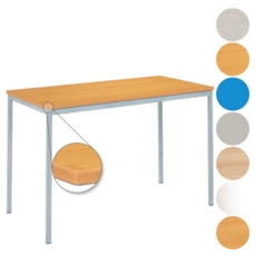 1200x600mm Fully Welded C lassroom Table PVC Edge 530mmH