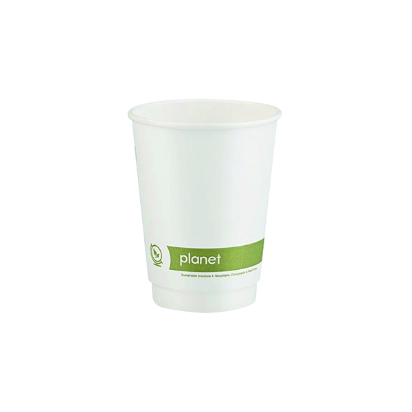 Planet 12oz Db Wll No-Plstc Cups P25