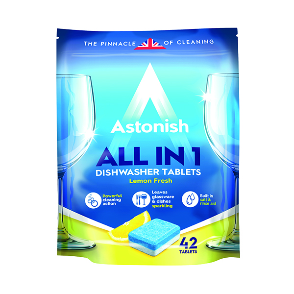 Astonish All in 1 Dishwash Tabs Pk42