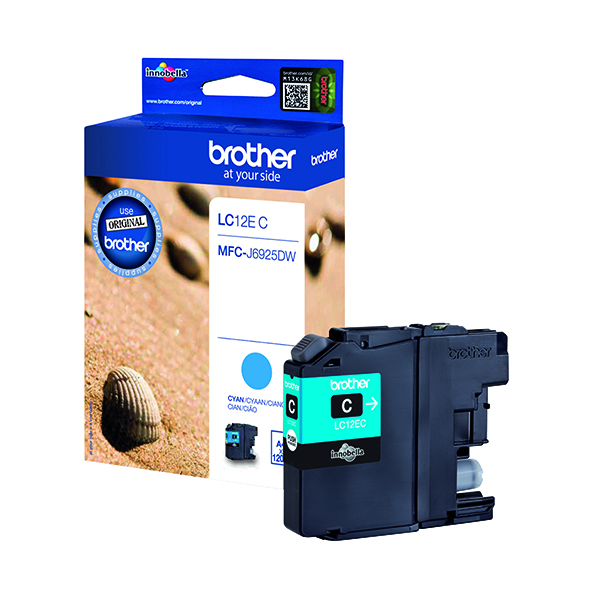 Brother LC12EC Ink Cartridge Cyan