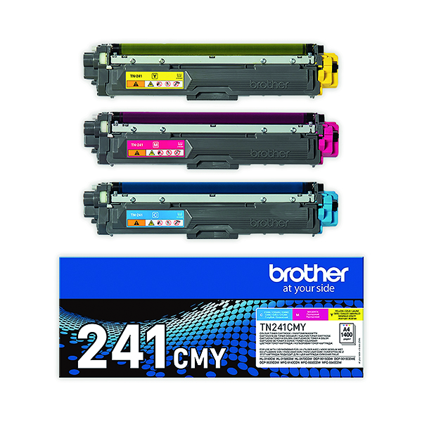 Brother TN-241CMY Tnr Cart Pk3 CMY