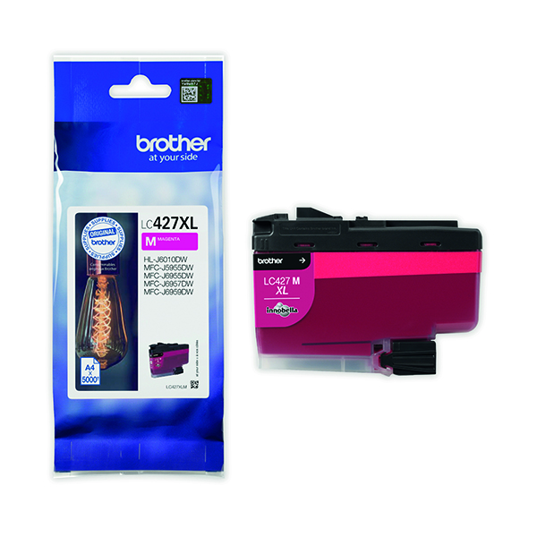 Brother LC427XLM Ink Cart HY Magenta