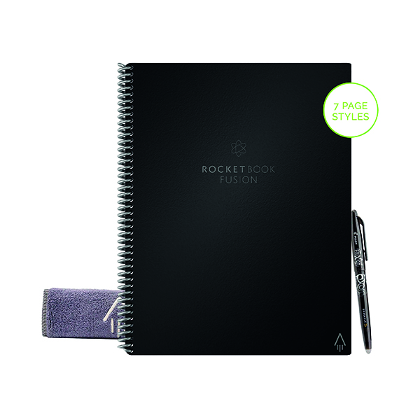 Rocketbook Fusion Lettr Set RP Black