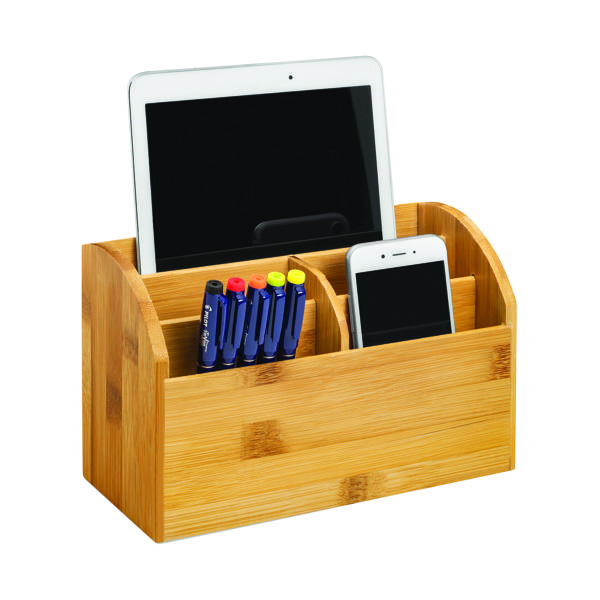 CEP Silva Bamboo Desk Tidy