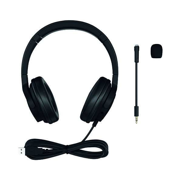 Cherry HC 2.2 USB Wired Headset Blk