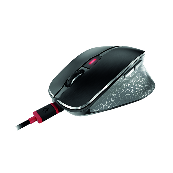 Cherry MW 8C Ergo USB Wls Mouse Blk