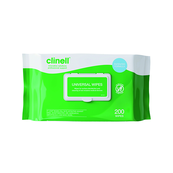 Clinell Universal San Wipes Pk200