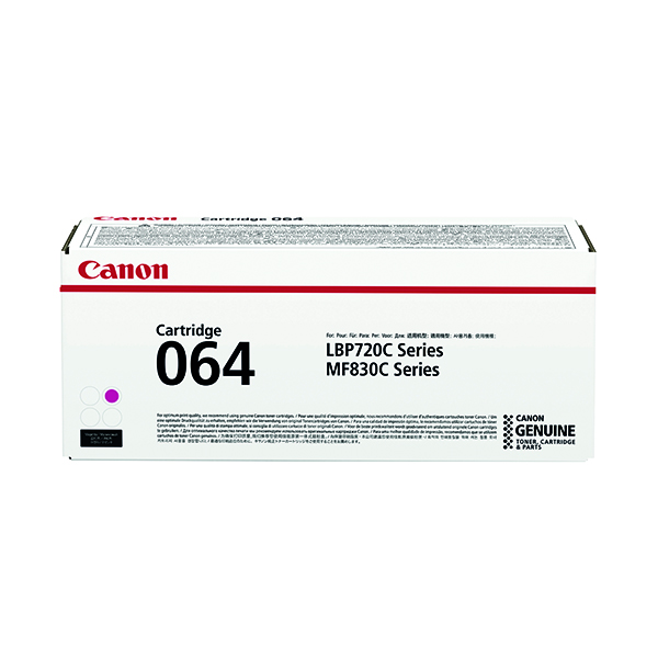 Canon 064 Toner Cartridge Magenta