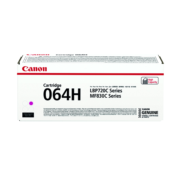 Canon 064H Toner Cart HY Magenta