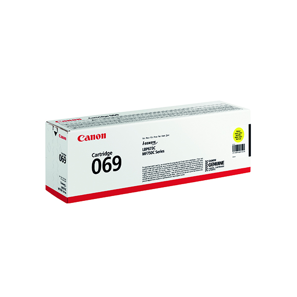 Canon 069 Toner Cartridge Yellow