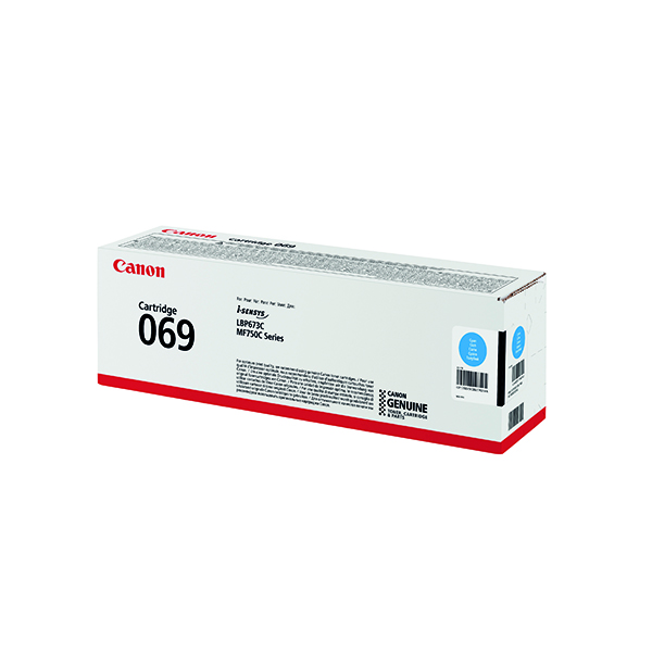 Canon 069 Toner Cartridge Cyan