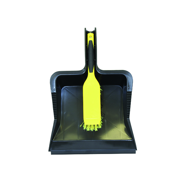 Bulldozer Dustpan and Brush Set