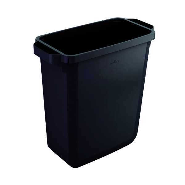 Durable Durabin Bin Rect 60L Black