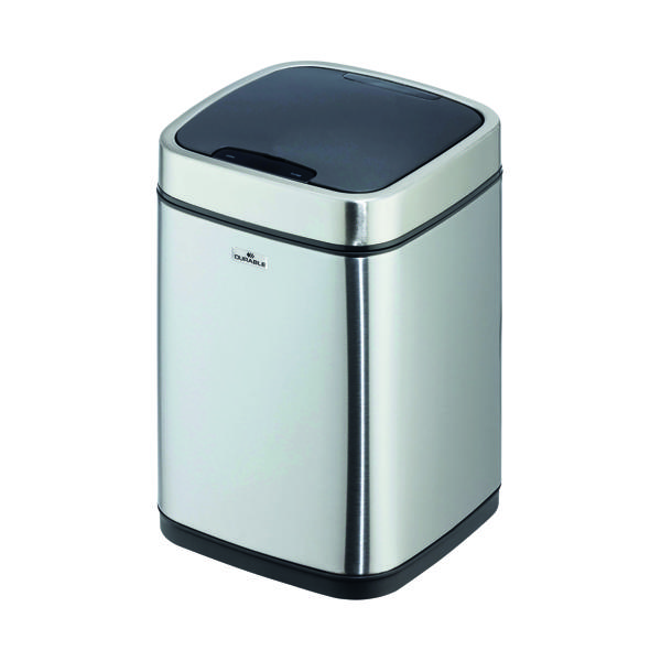 Durable Sensor Waste Bin Square 6L