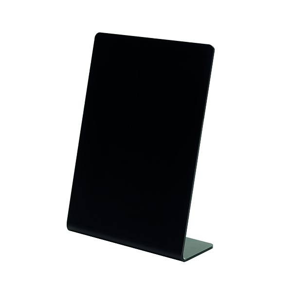 Deflecto Display Sign A6 Ptrt Blk