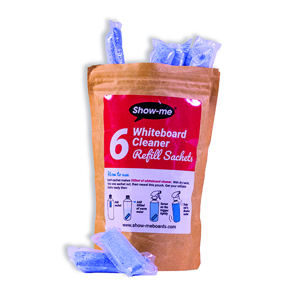 Show-me Refillable Cleaner Sachets 6