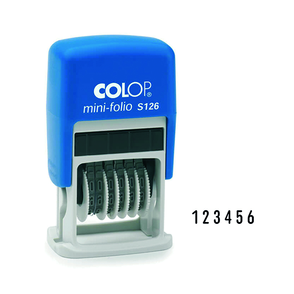 Colop S126 Numberer Stamp 4mm