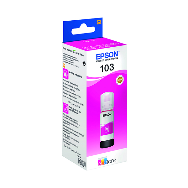 Epson 103 Ink Bottle EcoTank Magenta