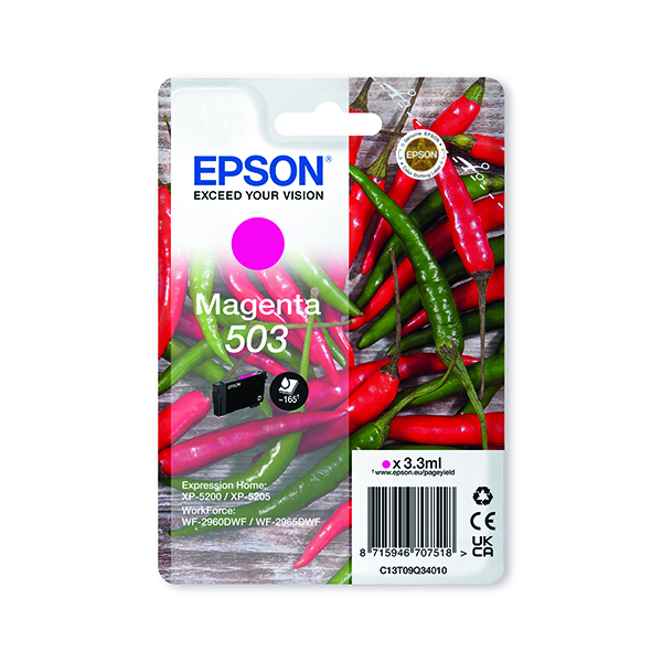 Epson 503 Ink Cartridge Magenta