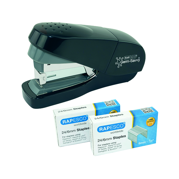 Rapesco Germ-Savvy Stapler/Staples