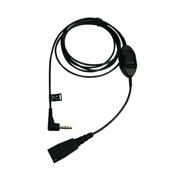 Jabra QD Cord to 3.5mm Jack Cord