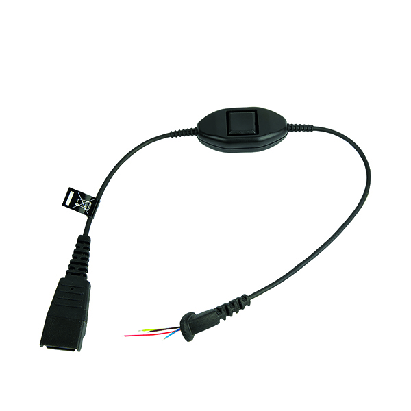 Jabra QD Cord Mute Function Ascom