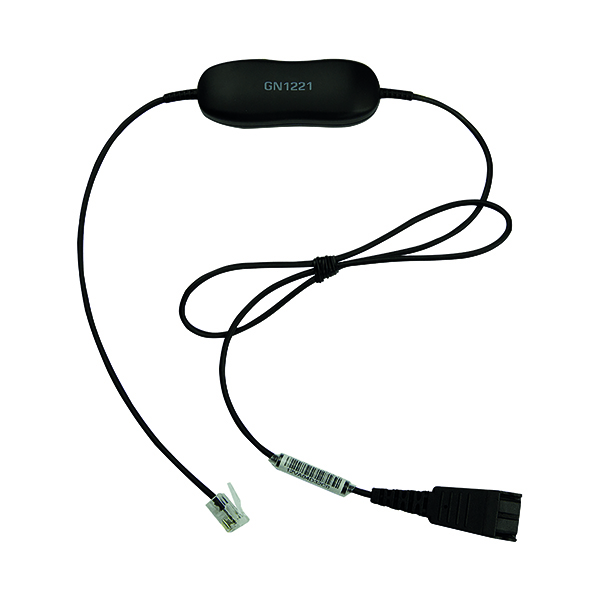 Jabra GN1221 Sound Ltd QD RJ9 Cord