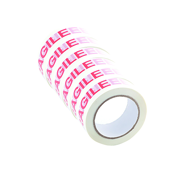 Q-Connect Fragile Tape 48mmx66m Pk6