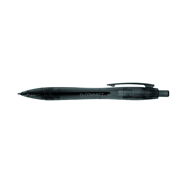 Q-Connect Ballpoint 0.7mm Black Pk10