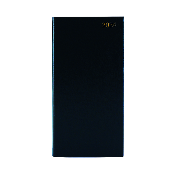 Slim Desk Diary Port WTV Black 2024