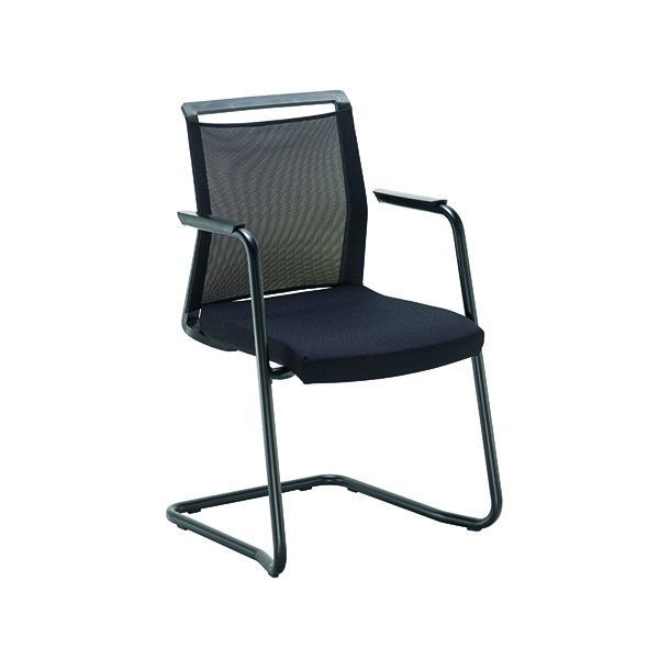 Jemini Stealth Visitor Chair Black