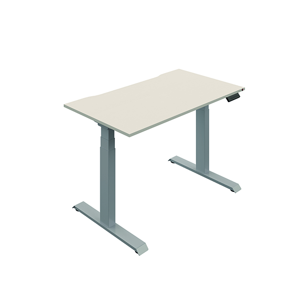 Okoform Sit/Stand Htd Dsk 1800mm Wht