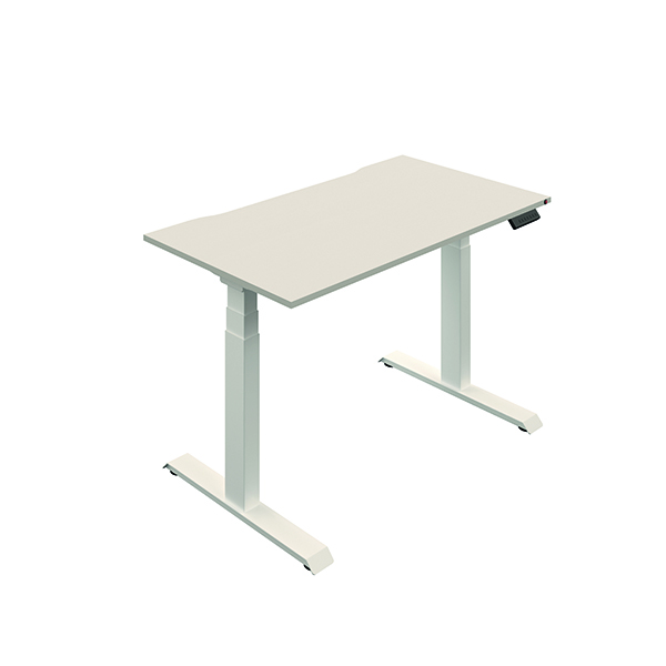 Okoform Sit/Stand Htd Dsk 1800mm Wht