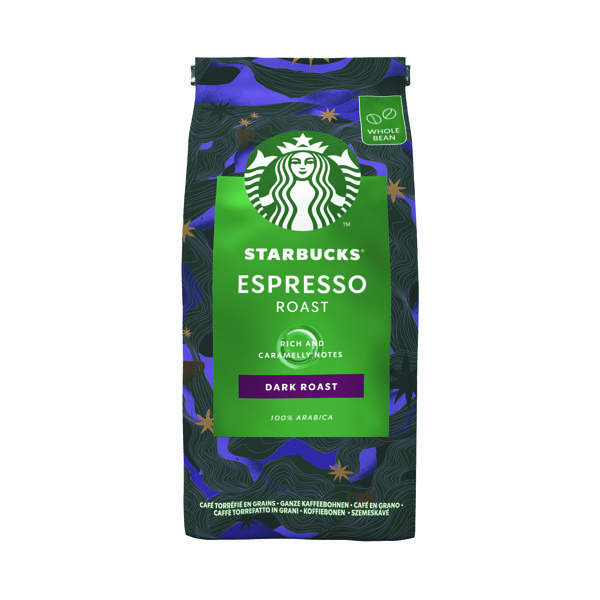 Starbucks Espresso Whl Bean Cof 200g