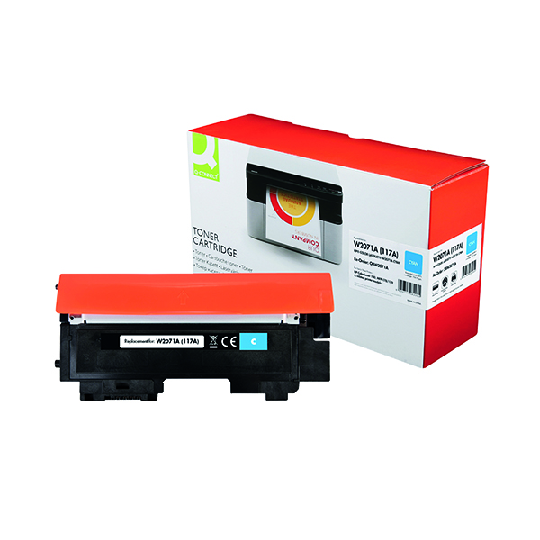 Q-Connect HP W2071A Toner Cyan