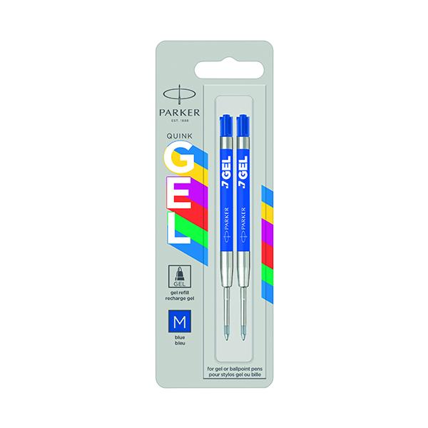 Parker Jotter Orig Gel Ref Blu Pk2