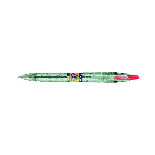 Pilot B2P Ecoball Ballpoint Red Pk10